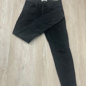 F21 black skinny jeans